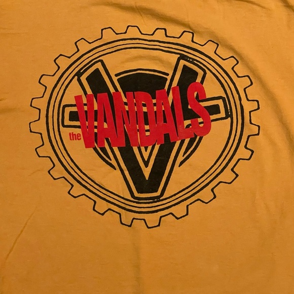 The Vandals Original Rare Vintage Tee Shirt size L - Picture 4 of 5